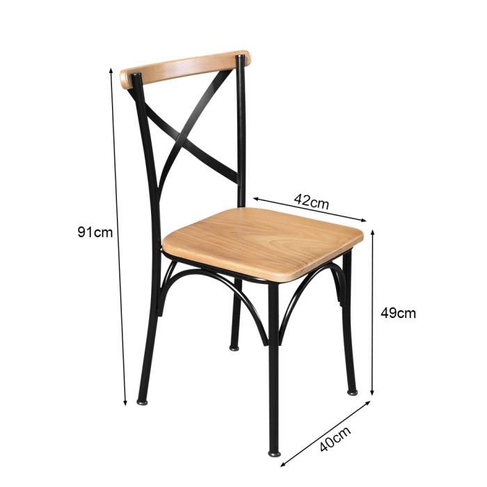 Conjunto Jantar Mesa Leonora Madeira Maciça 294x100 com 10 Cadeiras Paris Base Alumínio - Imagem 5