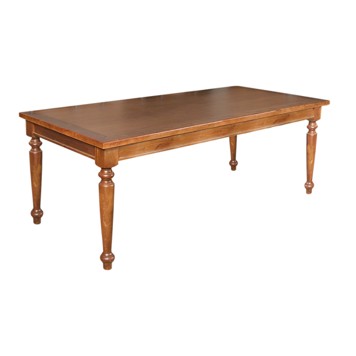 Conjunto Jantar Mesa Leonora Madeira Maciça 240x100 com 8 Cadeiras Paris Base Alumínio - Imagem 8