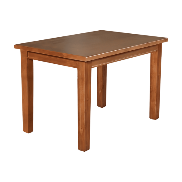 Mesa de Jantar Retangular Madeira Maciça Aurora 120×80